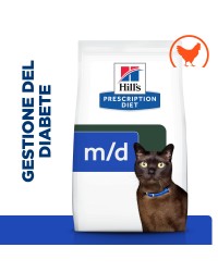 Hill's Prescription Diet m/d Feline 1,5 Kg secco